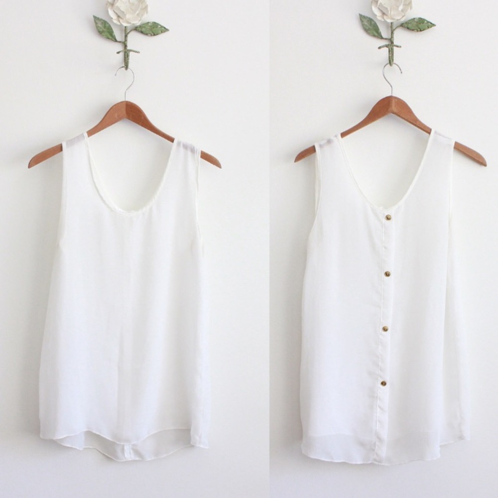 Chiffon Tank Top blouse